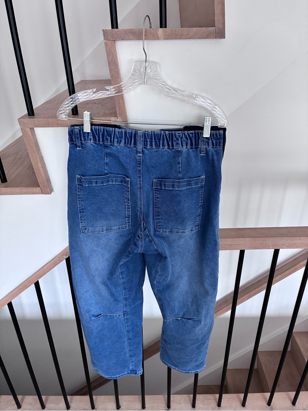 Blencot side panel barrel maternity jeans - M - Picture 2 of 5